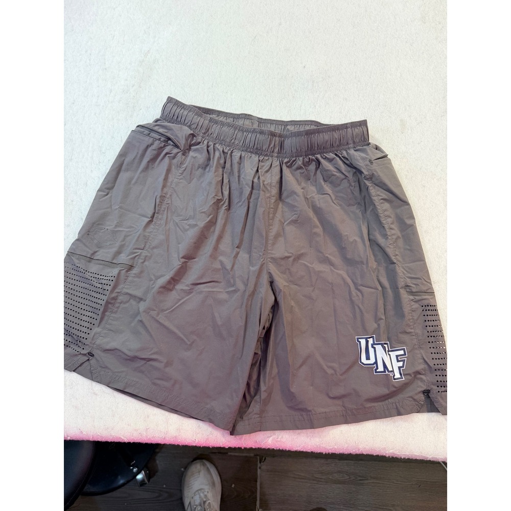EvoShield UNF Ospreys Mens Medium Grey Athletic Training Shorts Laser Cut Vent